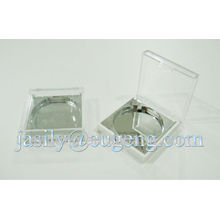 small square shape single color eyeshadow case